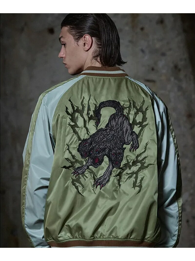NOT4NERD/Υåȥեʡ/CERBERUS SATIN SOUVENIR JACKET LHP 륨ԡ 㥱åȡ ֥륾󡦥...