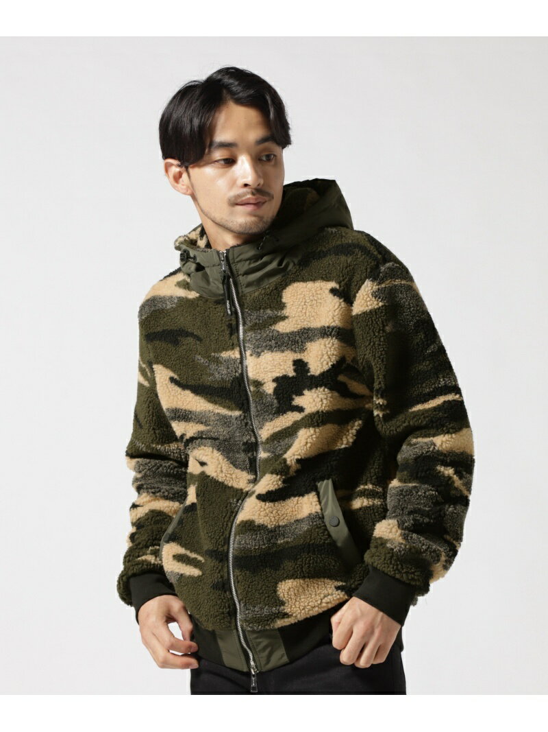 P.M.D.S./ピー エム ディー エス/OLIMPIA CAMOUFLAGE BOA PARKA ROYAL FLASH ロイヤルフラッシュ ジャケット・アウター ブルゾン・ジャンパー【送料無料】[Rakuten Fashion]