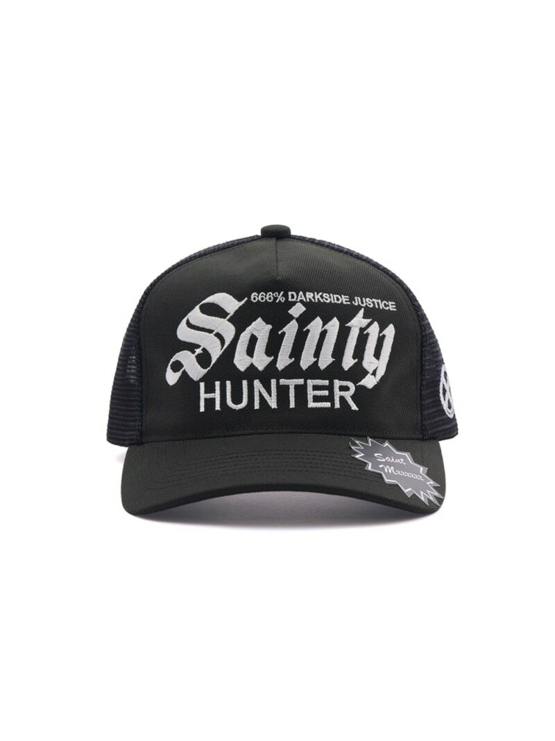 SAINT MICHAEL/セントマイケル/BH_MESH CAP/HUNTER/BLACK ROYAL FLASH ロイヤルフラッシュ 帽子 その他の帽子 ブラック【送料無料】[Rakuten Fashion]