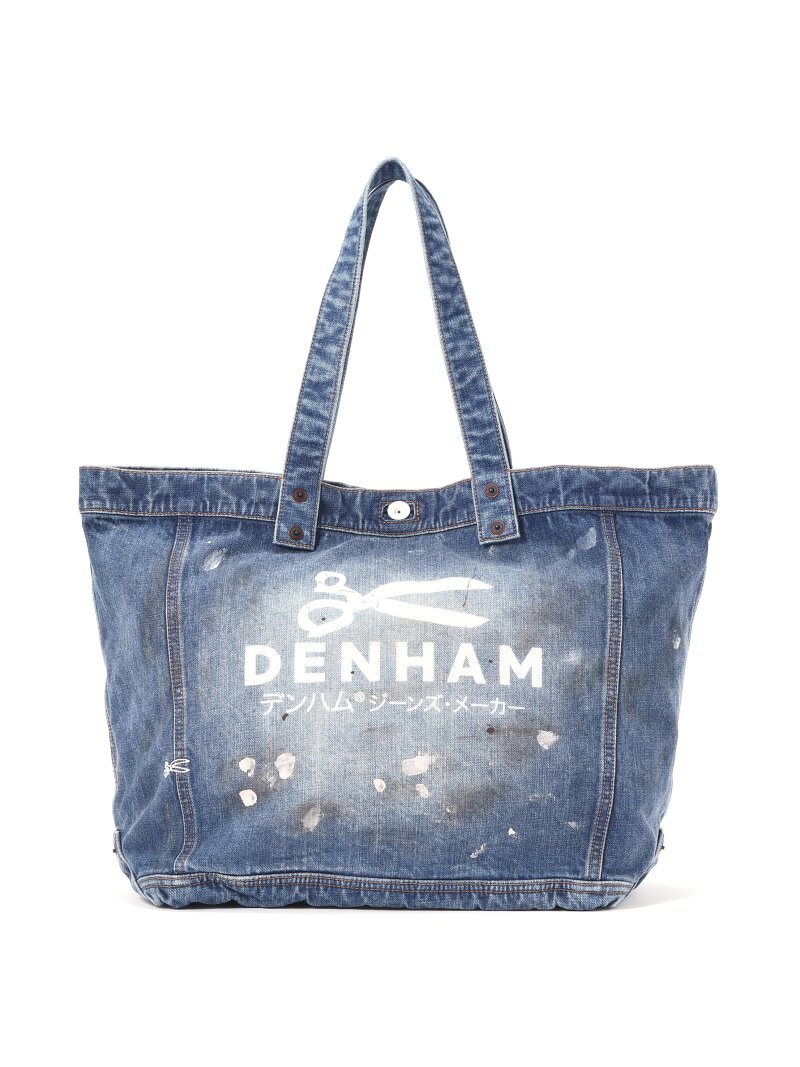 Rakuten - DENHAM/デンハム/D07 DENIM TOTE WASHED ROYAL FLASH ロイヤルフラッシュ バッグ その他のバッグ ブルー【送料無料】[Rakuten Fashion]