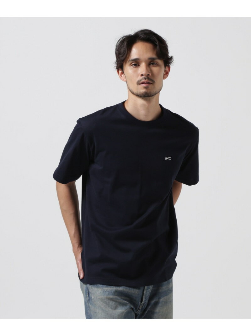 DENHAM/ǥϥ/MIJ BASIC AMERICANA SS TEE ROYAL FLASH եå ȥåץ åȥT ͥӡ ֥å ۥ磻ȡ̵[Rakuten Fashion]