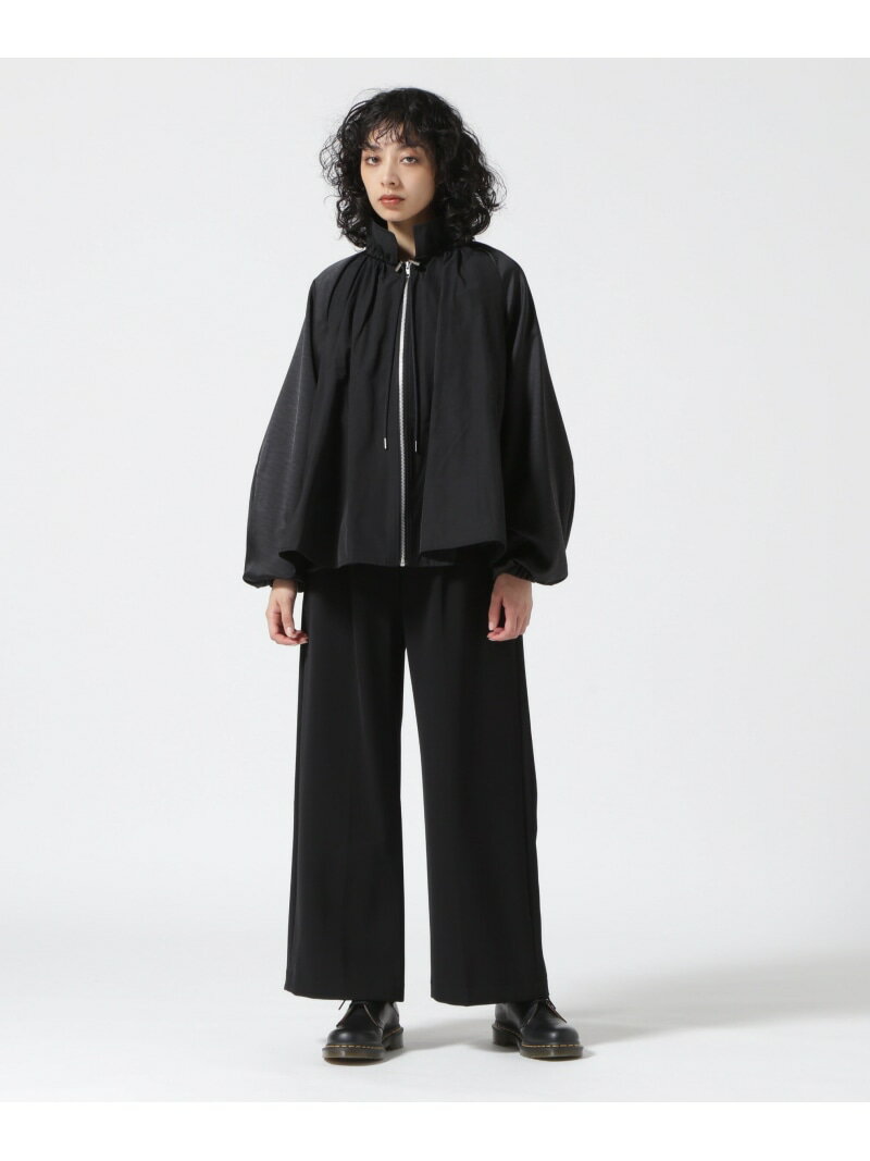 MARECHAL TERRE(マルシャルテル) ギャザーブルゾン B'2nd ビーセカンド ジャケット・アウター ブルゾン・ジャンパー ブラック【送料無料】[Rakuten Fashion]