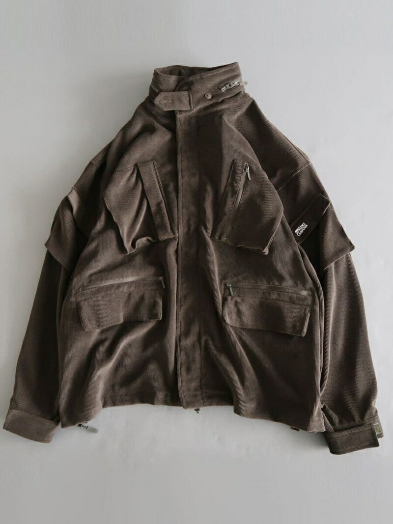 【SALE／30%OFF】Abu Garcia * is-ness/アブガルシア*イズネス ABU-M303 CORDUROY JACKET コーデュロイジャケット 21AAB-0003 BEAVER ビーバー ジャケット・アウター ブルゾン・ジャンパー カーキ ブラック【RBA_E】【送料無料】[Rakuten Fashion]