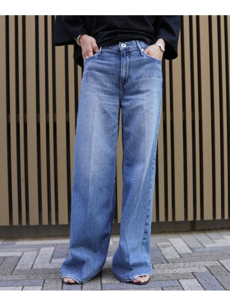 Rakuten - upper hights(アッパーハイツ)THE SISTER MID-RISE B'2nd ビーセカンド パンツ ジーンズ・デニムパンツ ブルー【送料無料】[Rakuten Fashion]