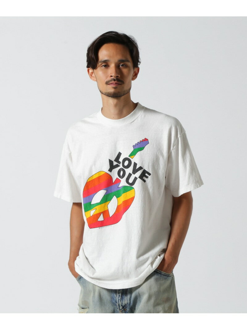 READYMADE/レディーメイド/SS TEE PEACE/WHITE ROYAL FLASH ロイヤルフラッシュ トップス カットソー・Tシャツ ホワイト
