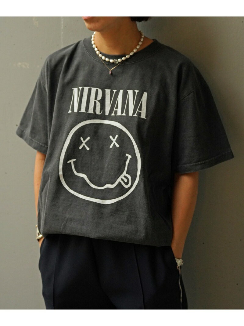 GOOD ROCK SPEED (グッドロックスピード)NIRVANA Tシャツ/23NVN003W B'2nd ビーセカンド トップス カットソー・Tシャツ ブラック【送料無料】[Rakuten Fashion]