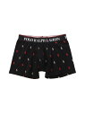 POLO RALPH LAUREN/ポロラルフローレン/Multi PP Prinred Boxer Brief/ボクサーブリーフ LHP エルエイチピー インナー・ルームウェア その他のインナー・ルームウェア ブラック ネイビー【送料無料】[Rakuten Fashion]