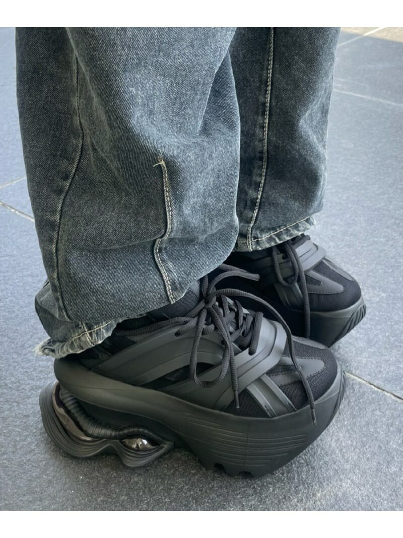 grounds/グラウンズ/JOG VISION FLUX CROSS BLACK ROYAL FLASH ロイヤルフラッシュ シューズ・靴 スニーカー ブラック【送料無料】[Rakuten Fashion]
