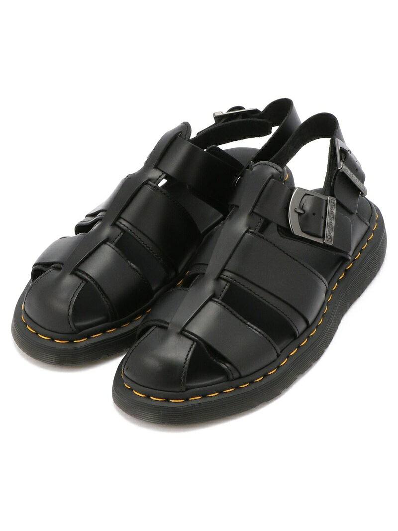 Dr.Martins/ドクターマーチン/KASSION/レザーサンダル BEAVER ビーバー シューズ・靴 サンダル ブラック【送料無料】[Rakuten Fashion]
