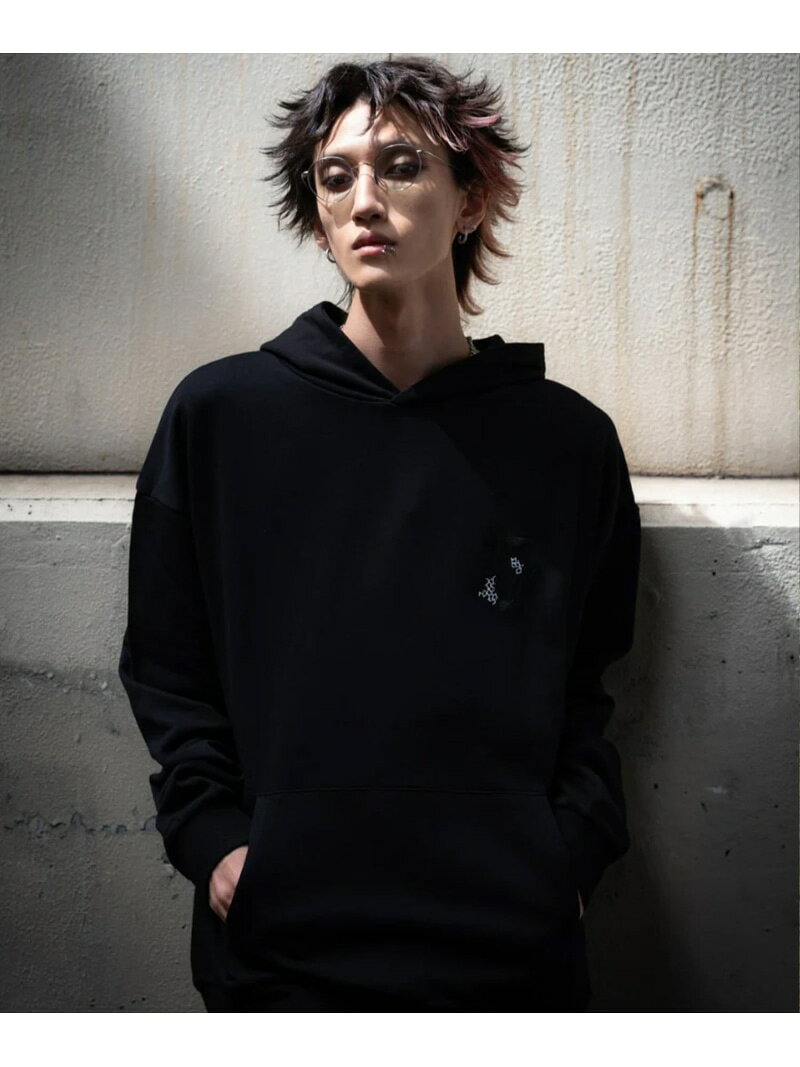 gibous/ギボス/G Hoodie LHP エルエイチピー トップス パーカー・フーディー グレー ブラック