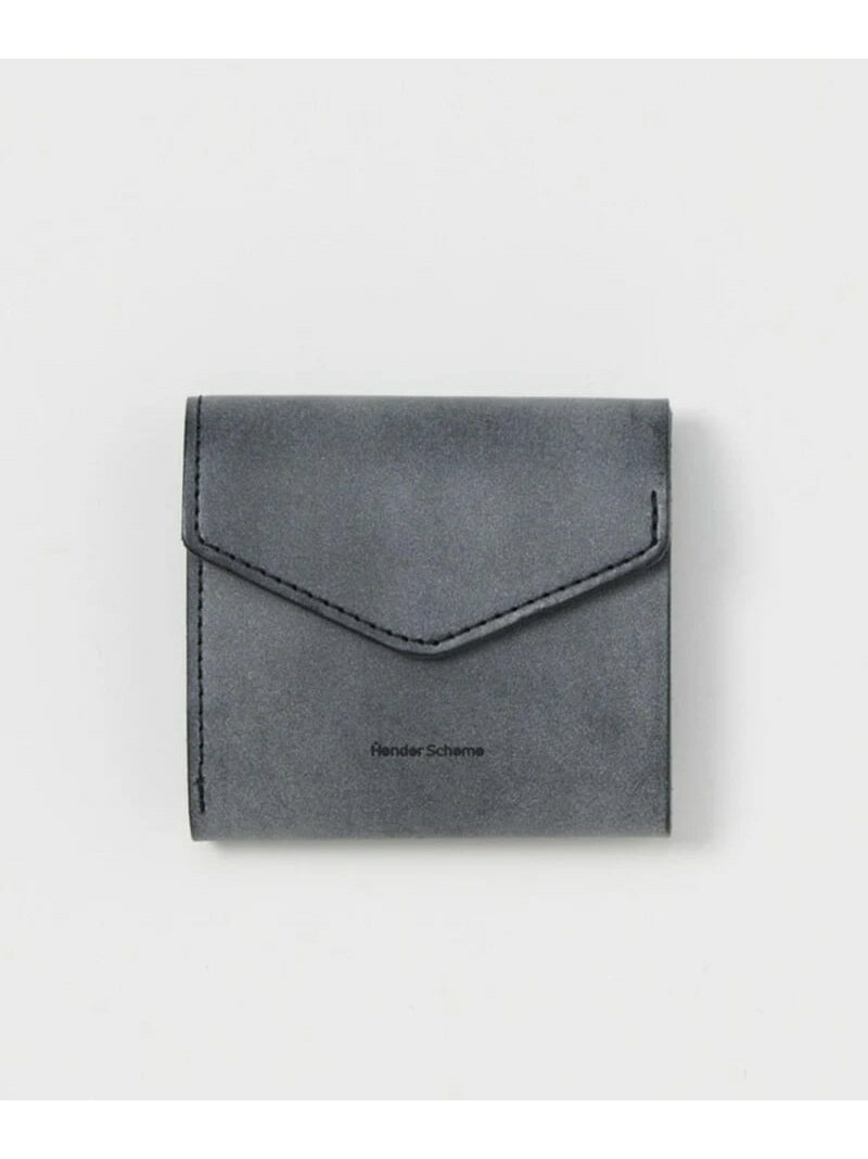 Hender Scheme/エンダースキーマ/flap wallet GARDEN TOKYO ガーデン ファッション雑貨 その他のファッション雑貨 ブラック【送料無料】[Rakuten Fashion]