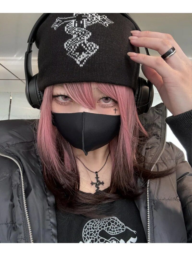 gibous/ギボス/Snack Cross Necklace LHP エルエイチピー アクセサリー・腕時計 その他のアクセサリー・腕時計 ブラック