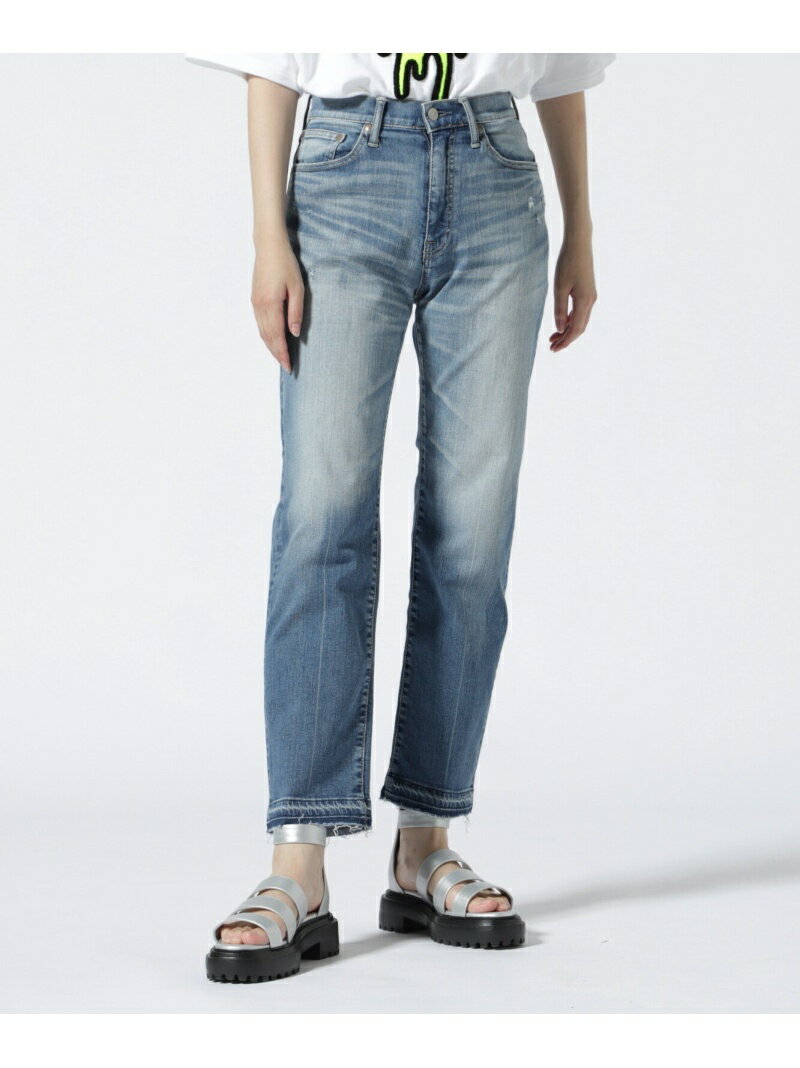 【SALE／30%OFF】SURT(サート)スソホドキスリムストレートデニム B'2nd ビーセカンド パンツ ジーンズ・デニムパンツ ブルー ブラック【RBA_E】【送料無料】[Rakuten Fashion]