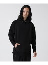 ATON (エイトン) GARMENT DYED URAKE HOODIE B'2nd ビーセカンド トップス パーカー・フーディー ブラック【送料無料】[Ra...