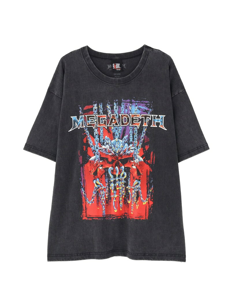 Giant Vintage/ジャイアント ヴィンテージ/MEGADEATH CHAOS CHAINS LHP エルエイチピー トップス カットソー・Tシャツ ブラック