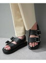 CAMINANDO/カミナンド/DOUBLE RING PLATFORM SANDAL LHP エルエイチピー シューズ・靴 その他のシューズ・靴 ブラック【送...