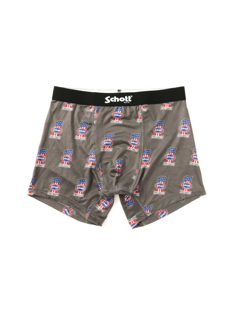直営限定/BOXER PANTS NUMBER ONE/ボクサーパンツ ナンバーワン Schott ショット インナー・ルームウェア その他のインナー・ルームウェア[Rakuten Fashion]