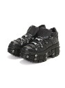 NEW ROCK/ニューロック/M-WALL106N-C15 LHP エルエイチピー シューズ・靴 ブーツ ブラック【送料無料】[Rakuten Fashion...