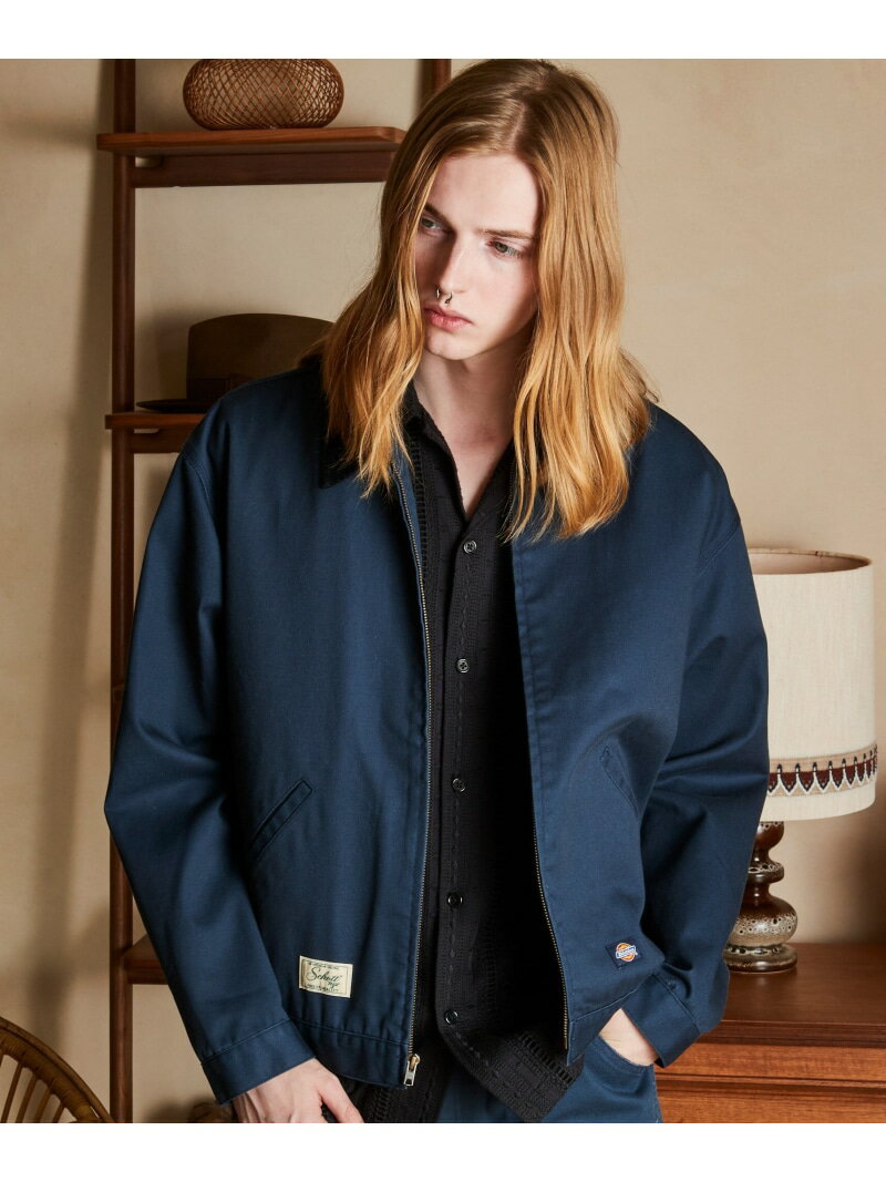 【SALE／30%OFF】×DICKIES/ディッキーズ/TC TWILL PAINTER JACKET/TCツイル ペインタージャケット Schott ショット ジャケット・アウター ブルゾン・ジャンパー ネイビー ブラック グリーン【RBA_E】【送料無料】[Rakuten Fashion]