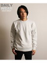 アビレックス トレーナー メンズ 《DAILY/デイリー》CREW SWEAT/無地 クルーネックスウェット デイリーウェア AVIREX アヴィレックス トップス スウェット・トレーナー グレー ブラック ホワイト ネイビー カーキ【送料無料】[Rakuten Fashion]