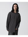ATON (エイトン)FRESCA PLATE / OVERSIZED L/S T-SHIRT B'2nd ビーセカンド トップス カットソー・Tシャツ グレー...