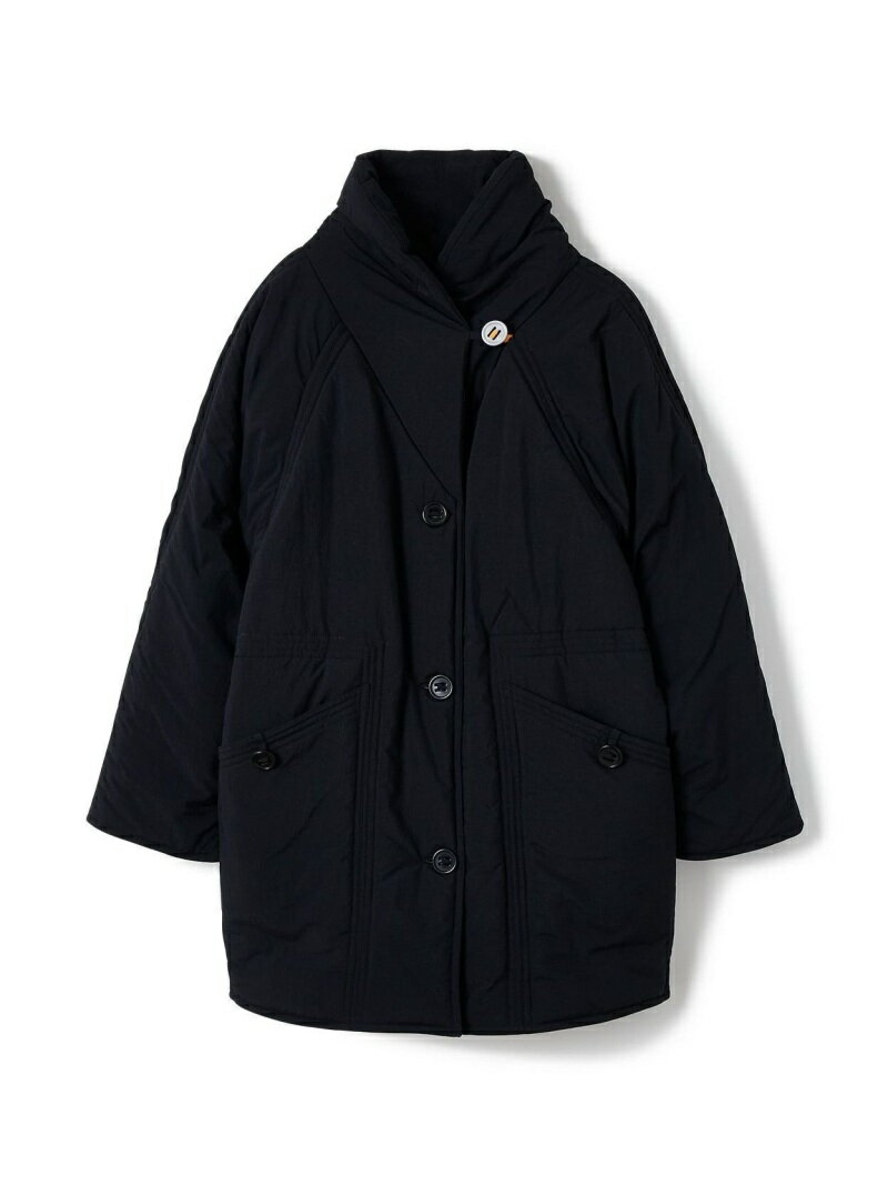 soduk/スドーク/puffy warm coat/パフィーワームコート LHP エルエイチピー ジャケット・アウター その他のジャケット・アウター ブラック【送料無料】[Rakuten Fashion]