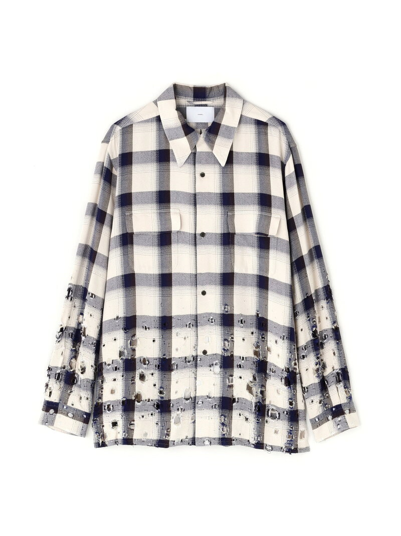 Rakuten - 【SALE／30%OFF】SUGARHILL/シュガーヒル/OMBRE DESTROYED SHIRT LHP エルエイチピー トップス シャツ・ブラウス ネイビー【RBA_E】【送料無料】[Rakuten Fashion]