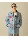 アヴィレックス 【SALE／30%OFF】ANTIFOULING COVERALL JACKET / アンチフォーリング カバーオール ジャケット AVIREX アヴィレックス ジャケット・アウター ブルゾン・ジャンパー ブルー ブラック ブラウン カーキ【RBA_E】【送料無料】[Rakuten Fashion]