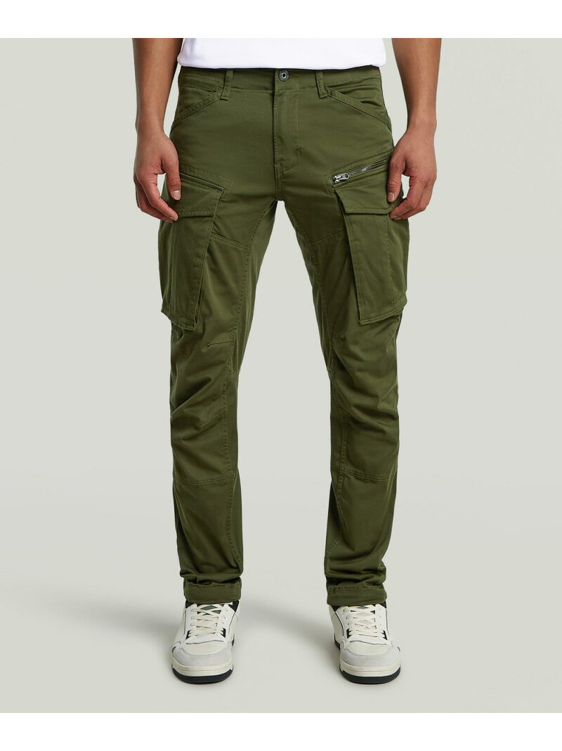 Rakuten - G-STAR/ジースター/ROVIC ZIP 3D REGULAR TAPERED ROYAL FLASH ロイヤルフラッシュ パンツ ジーンズ・デニムパンツ グリーン【送料無料】[Rakuten Fashion]