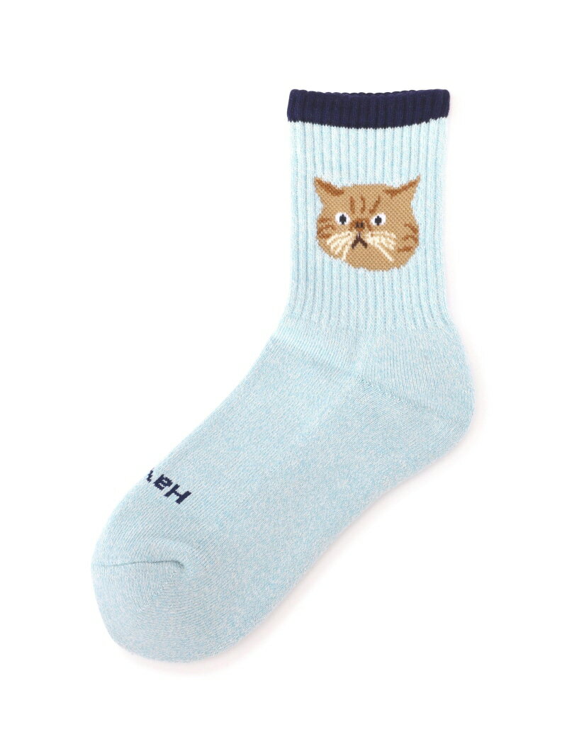 ROSTER SOX/ロスターソックス/RS-353 CAT SOX ROYAL FLASH ロイヤルフラッシュ 靴下・レッグウェア 靴下 ブルー グレー ホワイト[Rakuten Fashion]