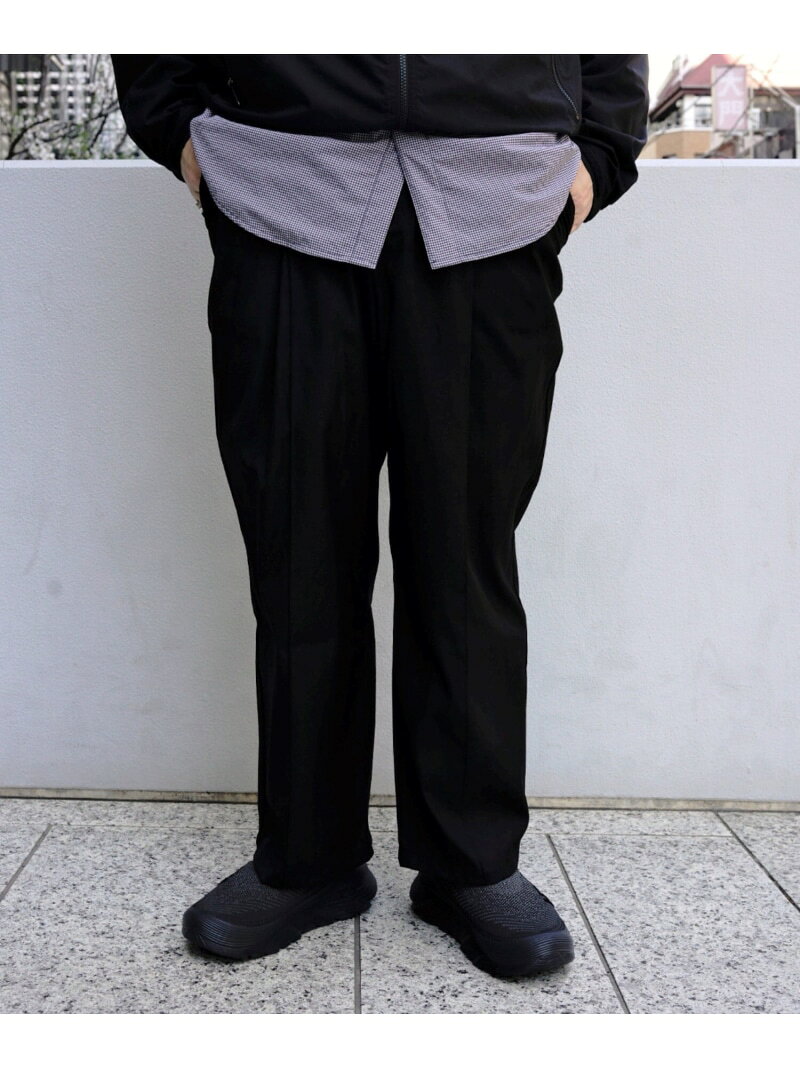 Rakuten - B omnivore/ビーオムニボー TR 2TACK PANTS BEAVER ビーバー パンツ その他のパンツ ブラック グレー【送料無料】[Rakuten Fashion]