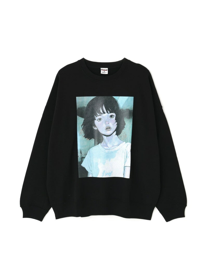 overprint/オーバープリント/世界 SWEATSHIRTS LHP エルエイチピー トップス スウェット・トレーナー ブラック
