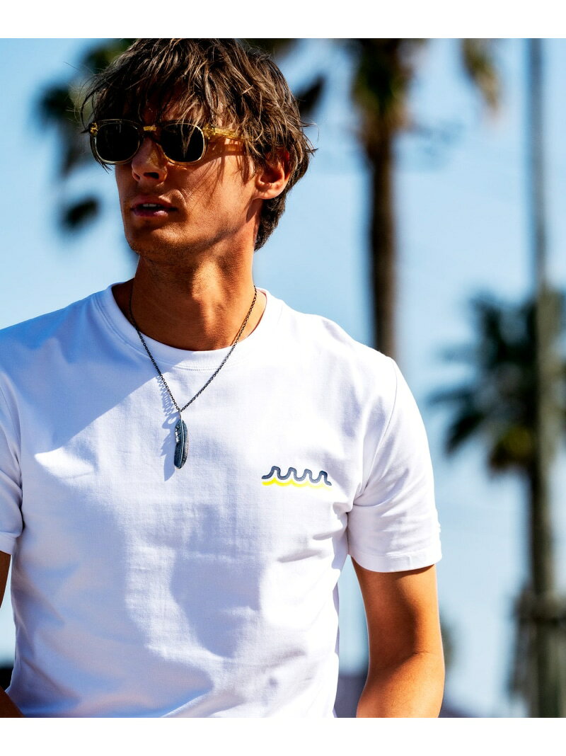 Rakuten - muta MARINE/ムータ マリン/別注MM Tシャツ ROYAL FLASH ロイヤルフラッシュ トップス カットソー・Tシャツ ホワイト ブラック【送料無料】[Rakuten Fashion]
