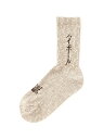 ROSTER SOX/ロスターソックス HIGHBALL SOCKS ハイボールソックス ウィメンズ BEAVER ビーバー 靴下・レッグウェア 靴下 ベージュ[Rakuten Fashion]