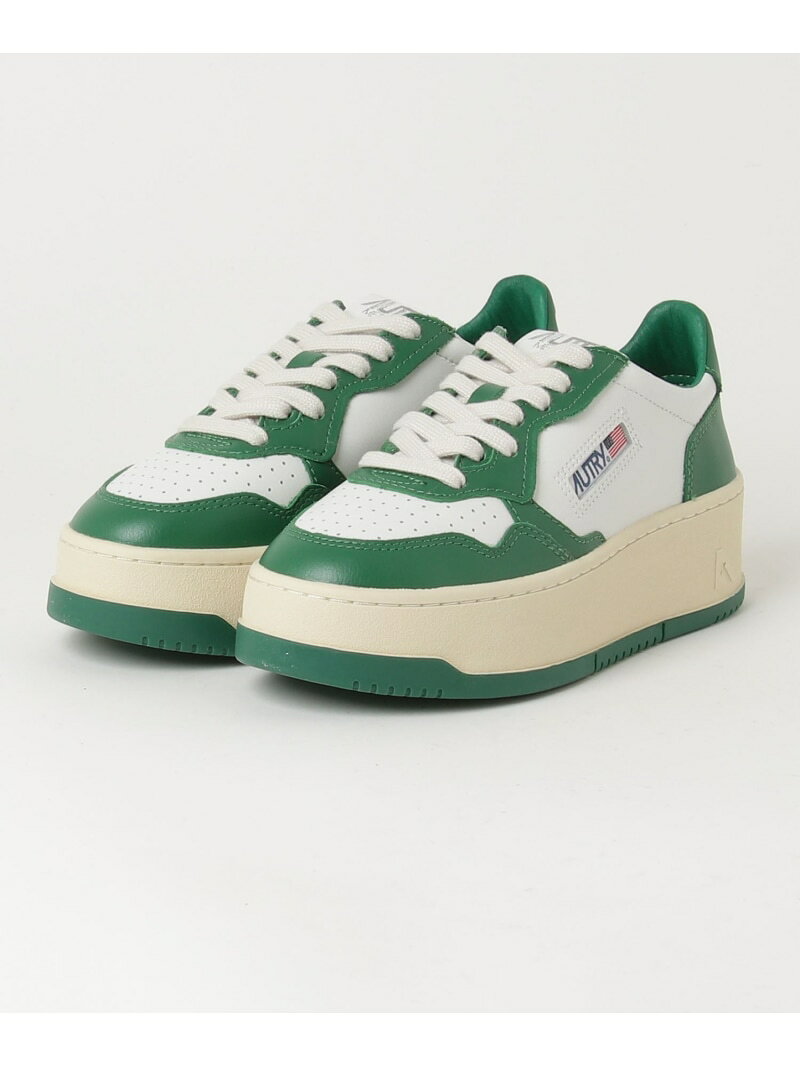 Rakuten - 【SALE／30%OFF】AUTRY (オートリー) PLATFORM LOW WOM/4141-SPTLWW B'2nd ビーセカンド シューズ・靴 スニーカー ブラック グリーン【RBA_E】【送料無料】[Rakuten Fashion]