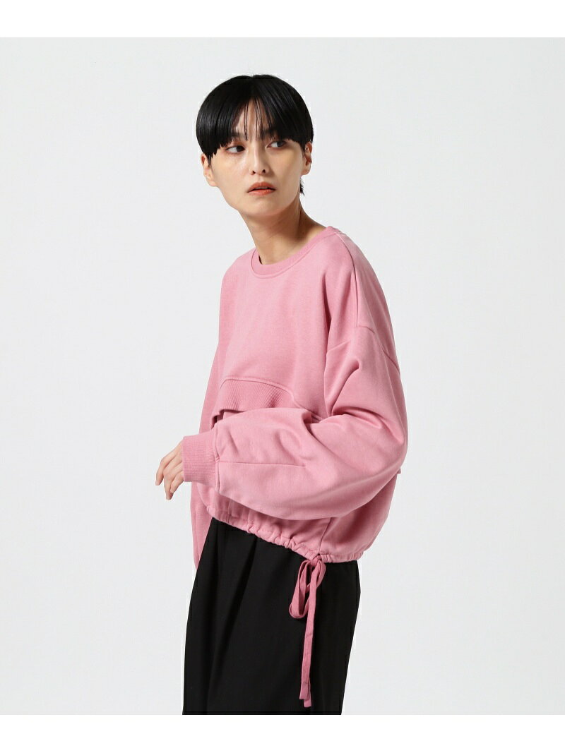 【SALE／30%OFF】AULA AILA(アウラ アイラ)別注スウェット B'2nd ビーセカンド トップス カットソー・Tシャツ ピンク ホワイト【RBA_E】【送料無料】[Rakuten Fashion]