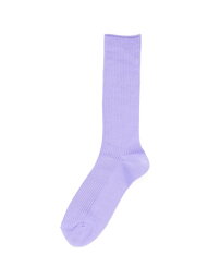 MARCOMONDE(マルコモンド)@ new cotton ribbed socks B'2nd ビーセカンド 靴下・レッグウェア 靴下 パープル ホワイト オレンジ グレー[Rakuten Fashion]