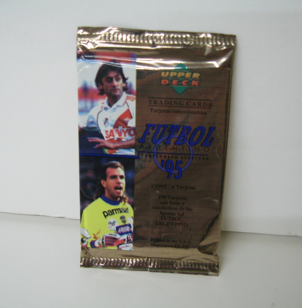 アッパーデック サッカー カード FUTBOL ARGENTINO 1995 1パック 6枚入り(トレーディングカード フットボール)