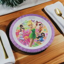US版 ディズニーストア フェアリーズ ティンカーベル プレート お皿 こども 食器