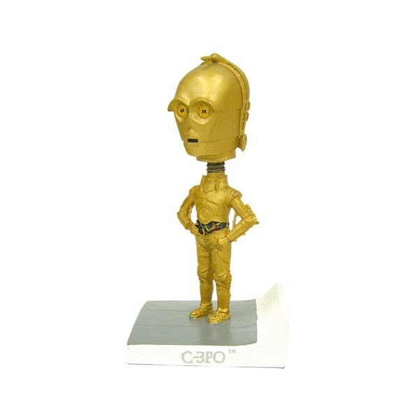 少々訳あり US版 スターウォーズ C-3PO ミニボブルブッディーズ（SW-4) ヘッドノッカー