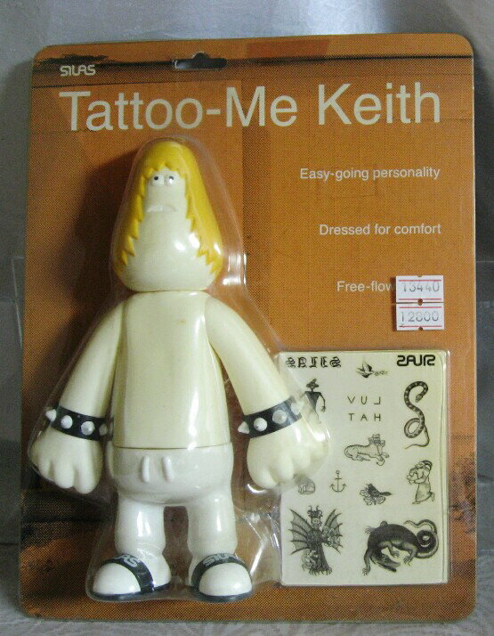 サイラス フィギュア Tattoo-Me KeIth キース（黄色ヘアー）（BOX1-1)