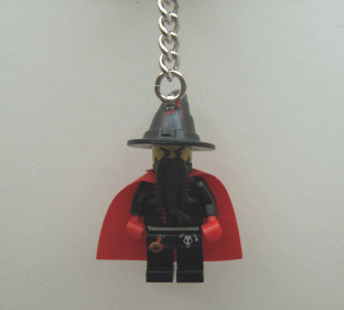 【メール便可】LEGO キャッスル 魔法使い　キーチェーン