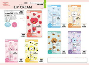 BT21 リップ リップクリーム【新発売☆定形外OK】（LINE FRIENDS 防弾少年団 BTS BLT 韓国 コスメ 美容 ヘアケア レディース 乾燥 唇 リップケア）のサムネイル