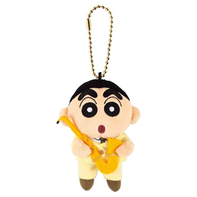 クレヨンしんちゃん 部活動 ぬいぐるみマスコット 定形外OK しんのすけ 吹奏楽部 ブラスバンド部 部活マスコット ヌイグルミ グッズ キャラクター キーホルダー 小物 グッズ 通販 キャラクター マスコット プレゼント 鍵 ぬいぐるみマスコット すいそうがく ブラバン