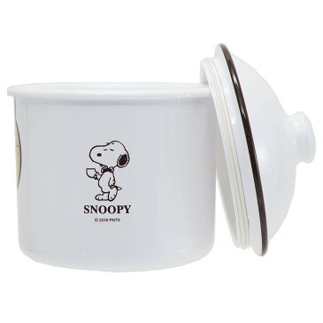安心な日本製『スヌーピー★SNOOPY』ラウンドストッカー L(食品保存容器/PEANUTS/保存容器/キッチン用品/瓶/蓋付/台所/新築祝い/通販/グッズ/キャラクター雑貨)spy-465