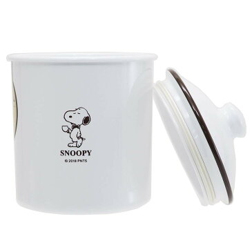安心な日本製『スヌーピー★SNOOPY』ラウンドストッカー M(食品保存容器/PEANUTS/保存容器/キッチン用品/瓶/蓋付/台所/新築祝い/通販/グッズ/キャラクター雑貨)spy-466