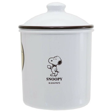 安心な日本製『スヌーピー★SNOOPY』ラウンドストッカー M(食品保存容器/PEANUTS/保存容器/キッチン用品/瓶/蓋付/台所/新築祝い/通販/グッズ/キャラクター雑貨)spy-466