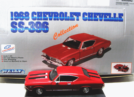 【1968】CHEVROLET CHEVELLE SS-396　RED