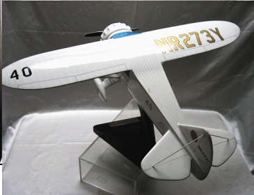 【訳ありRACE機手作りマホガニー製】Elite SKYWARRIORSシリーズ 1/20★MR.MULLIGAN DG A6 RACING PLANE(RACE)#ES12-1
