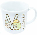 サンエックス すみっコぐらし マグカップ イニシャルマグ V 日本製 電子レンジ食洗機OK すみっこ グッズ コップ 景品 ギフト プレゼント 卒業記念 ホワイトデー バレンタインデー クリスマス